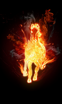 Fire Horse 3D Live Wallpaper