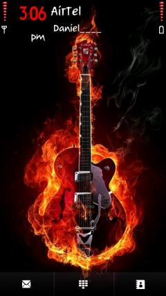 Fired Guitar