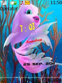 Fish Clock
