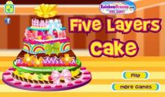 Five Layer Cake