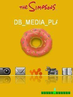 Flash Menu Simpsons