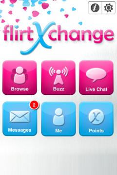 flirtXchange for iPhone