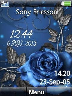 Flower Digital Clock