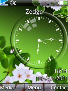 Flowers Clock