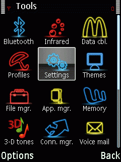 Black Fluorescence Ultimate Theme
