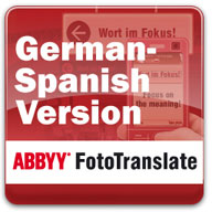 ABBYY FotoTranslate German - Spanish