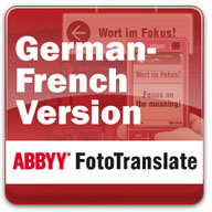 ABBYY FotoTranslate German - French