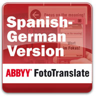 ABBYY FotoTranslate Spanish - German
