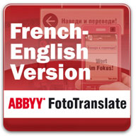 ABBYY FotoTranslate French - English