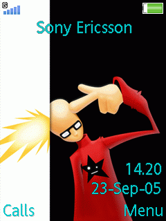 Funky freak, April Fools' Day's,theme ui for SE M600.M608.W950.W958.P990