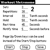 Workout Metronome