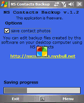 NS Contacts Backup