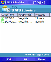 RJV SMS Scheduler