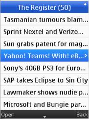 Unyverse RSS News Reader