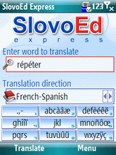 SlovoEd Express: French Dictionaries SlovoEd Windows Mobile Smartphone