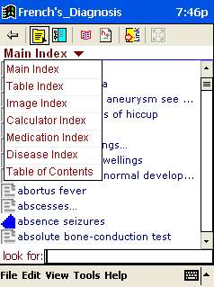 French's Index of Differential Diagnosis (frenchdiag)