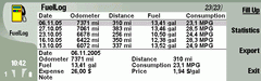 FuelLog for Series 80