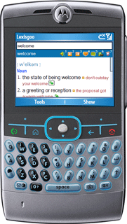 Lexisgoo English Dictionary - Winner of Best Dictionary 2007 PPC Awards for Moto Q - Just  Updated!