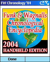 Funk & Wagnalls Chronological Encyclopedia