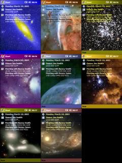 Galaxies and Nebulas Themes #2 - 8 pack! (Connexion Themes)
