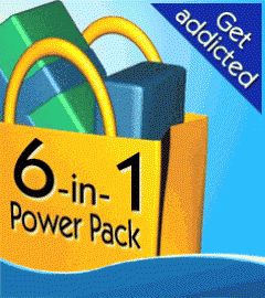 6-in-1 Power Pack for Pocket PC