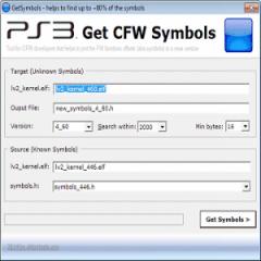 PS3 Get CFW Symbols