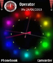 Glow Dot Clock