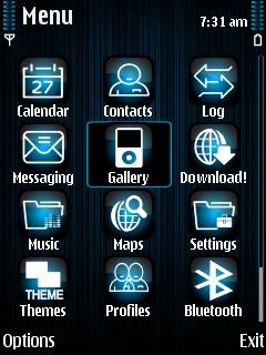 Glowing Icons