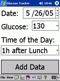 Glucose Tracker - log and monitor your blood glucose levels