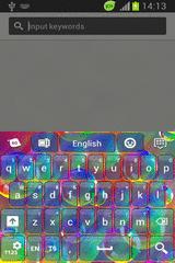 GO Keyboard Color Bubble