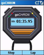 goCHRON stopwatch