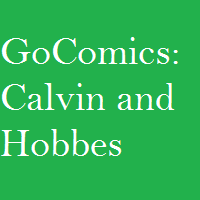 GoComics: Calvin and Hobbes