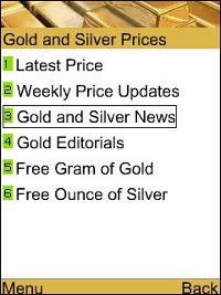 Gold and Silver Prices