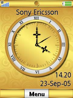 Gold Clock