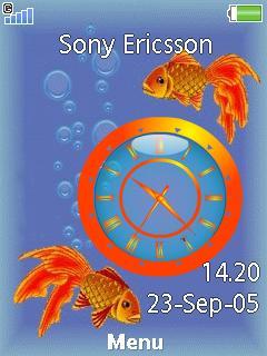 Goldfish Clock