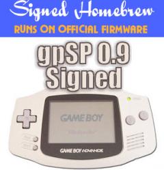 gpSP 0.9 Signed Version