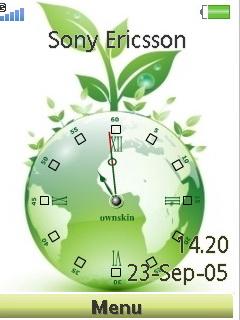 Green Clock