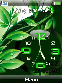 Green Clock