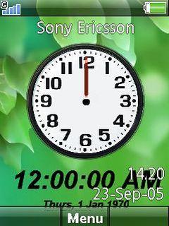 Green Dual Clock