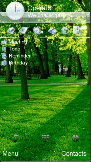 green nature