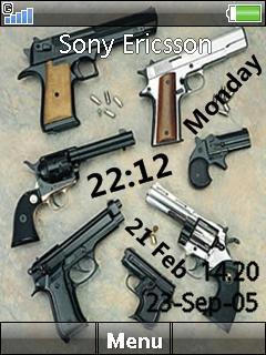 Guns Clock