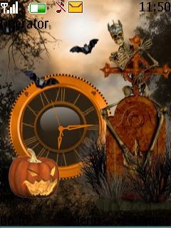 Halloween Clock