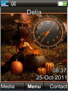 Halloween Clock