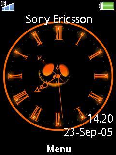 Halloween Clock
