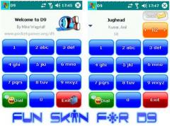 Fun Skin (for D9 Pocket PC Dialer)