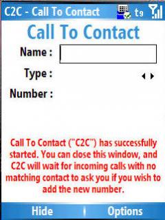 Call To Contact Smartphone