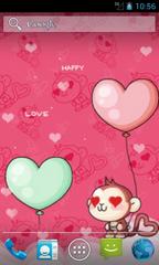 Happy Monkey Live Wallpapers