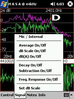Handheld Audio Spectrum Analyzer (HASA)