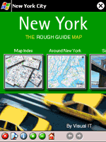 Rough Guides Map New York City