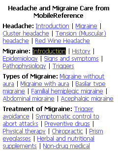 Headache and Migraine Care Quick Study Guide